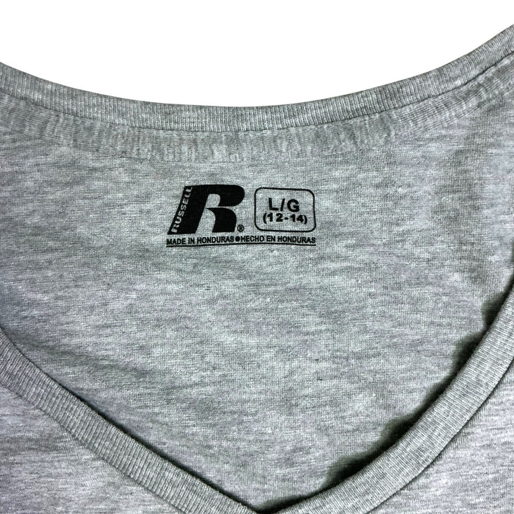 University Maryland Terrapins Tee Shirt Long Sleeve Logo MD Gray Women SZ Large - Picture 7 of 16
